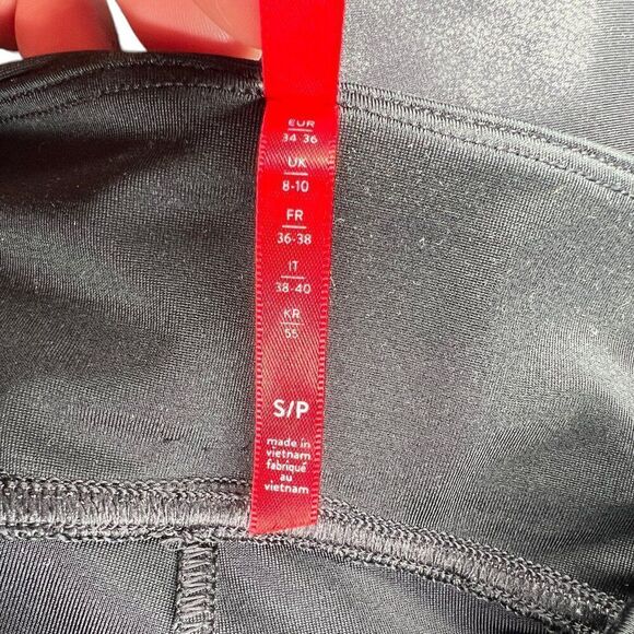 SPANX Leggings Women's Size Small Black SPANXshape Athletic Yoga Fashion Tights - Picture 9 of 12